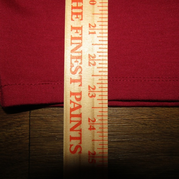 Material Girl Dress Size XS Burgundy Red Black - Picture 6 of 8